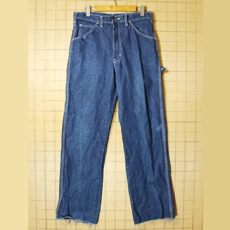 80s Dickies ディッキーズ デニム ペインターパンツ W31 ワークウェア 