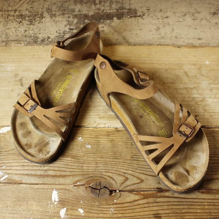 BIRKENSTOCK ビルケンシュトック BALI バリ ドイツ製 古着 ブラウン 