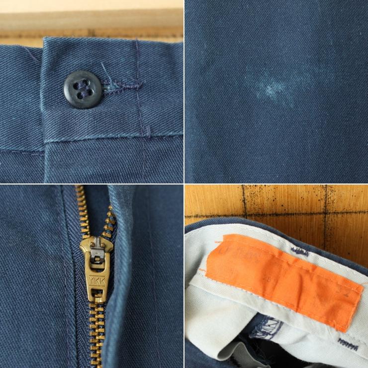 CiNTAS 80s 90s USA製 シンタス ワーク パンツ ネイビー W32 CiNTAS 80s 90s USA製 シンタス ワーク パンツ ネイビー W32