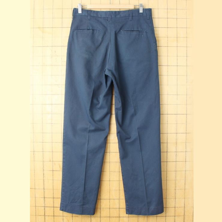 CiNTAS 80s 90s USA製 シンタス ワーク パンツ ネイビー W32 CiNTAS 80s 90s USA製 シンタス ワーク パンツ ネイビー W32