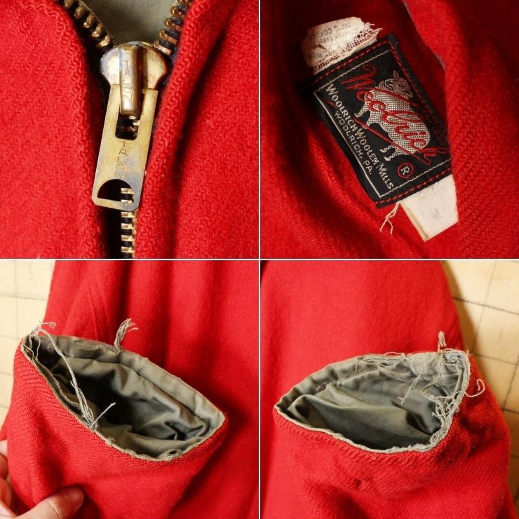 WOOLRICH 50s 60s USA製 Woolrich ウール リバーシブル WOOLRICH 50s 60s USA製 Woolrich ウール リバーシブル