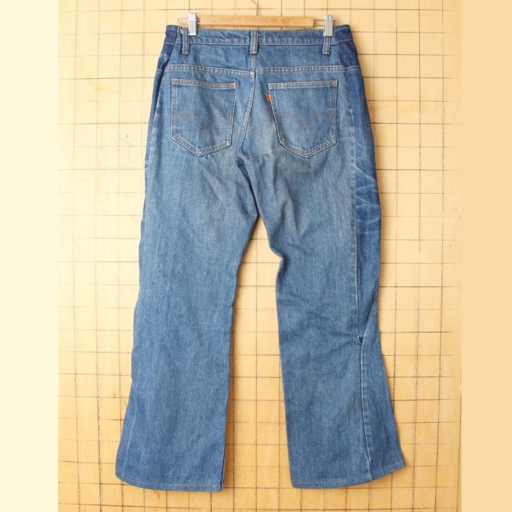 70s リーバイス ベージュ フレアパンツ W 32 L 30 パンタロン