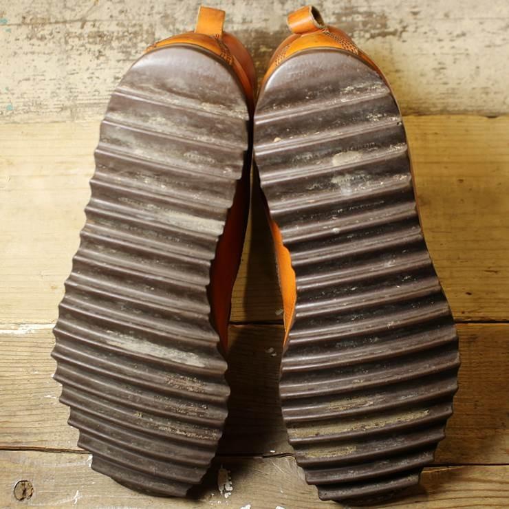 50s 60s KNAPP ナップ レザー ワーク ブーツ メンズ 28cm相当 シャーク 