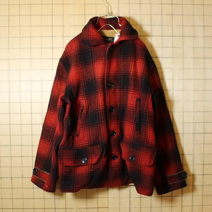 USA製 40s-50s ビンテージ 古着 Drybak チェック ウール USA製 40s-50s ビンテージ 古着 Drybak チェック ウール