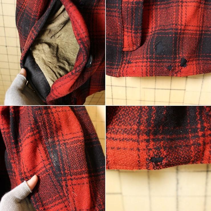 USA製 40s-50s ビンテージ 古着 Drybak チェック ウール USA製 40s-50s ビンテージ 古着 Drybak チェック ウール