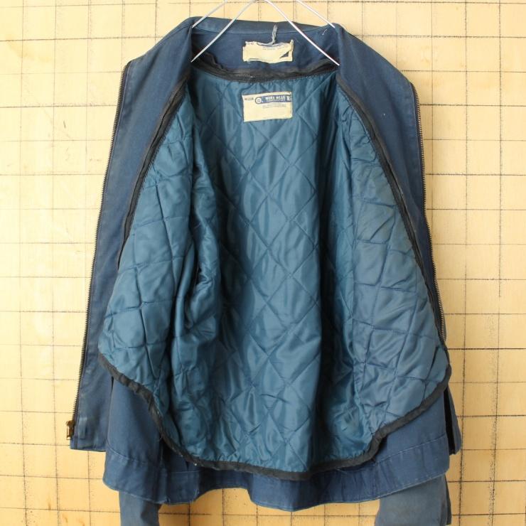 70s 80s USA製 WORK WEAR CORPORATION キルティングライナー ワーク 