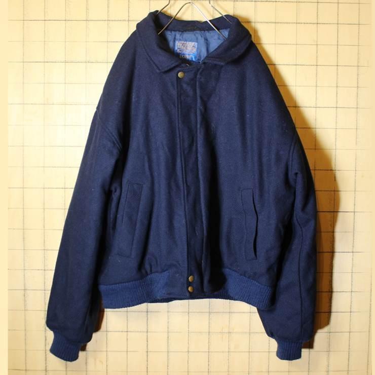 PENDLETON 70s USA製 LOBO ウール ジャケット ネイビー メンズM PENDLETON 70s USA製 LOBO ウール ジャケット ネイビー メンズM