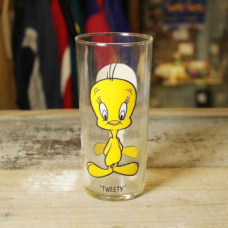 1973 PEPSI ペプシコーラ TWEETY グラス Collector series glass 