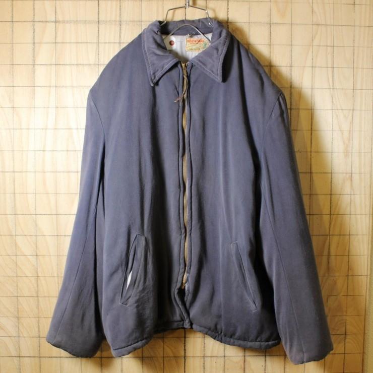 NORTH TRAIL SPORTSWEAR USA製50sビンテージ古着 グレー TALONジップ 