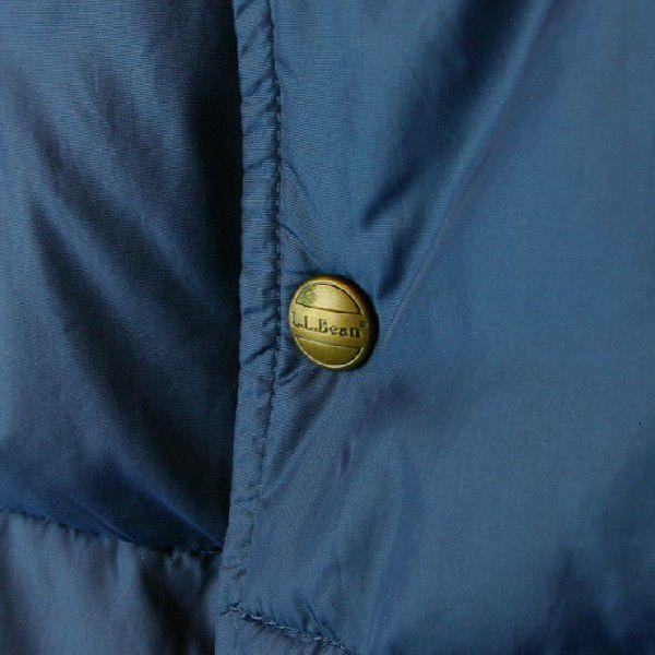 L.L.Bean LLBean 古着ネイビー 紺 ナイロン100%goosedown L.L.Bean LLBean 古着ネイビー 紺 ナイロン100%goosedown