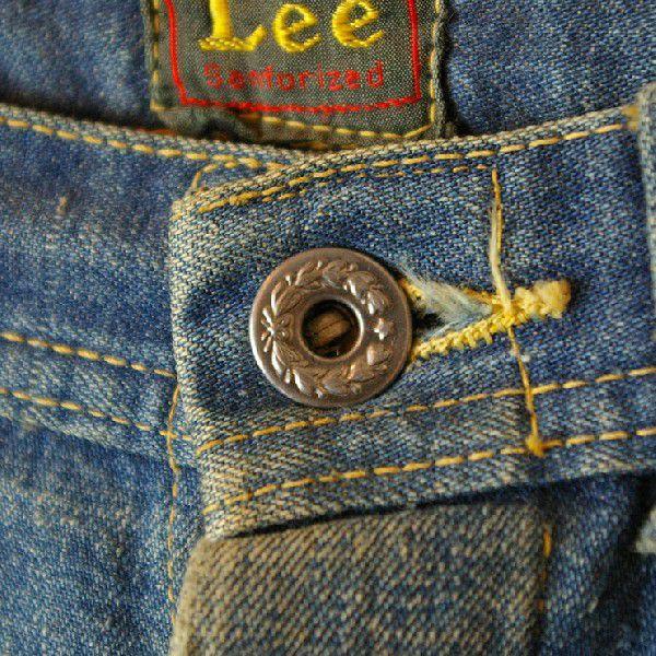 Lee 40sビンテージ古着USA製濃紺Lee101B-COWBOY カウボーイ赤 Lee 40sビンテージ古着USA製濃紺Lee101B-COWBOY カウボーイ赤