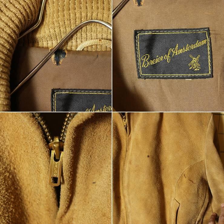 希少 60s BREIER OF AMSTERDAM レザーコート キャメル L 希少 60s BREIER OF AMSTERDAM レザーコート キャメル L - メルカリ