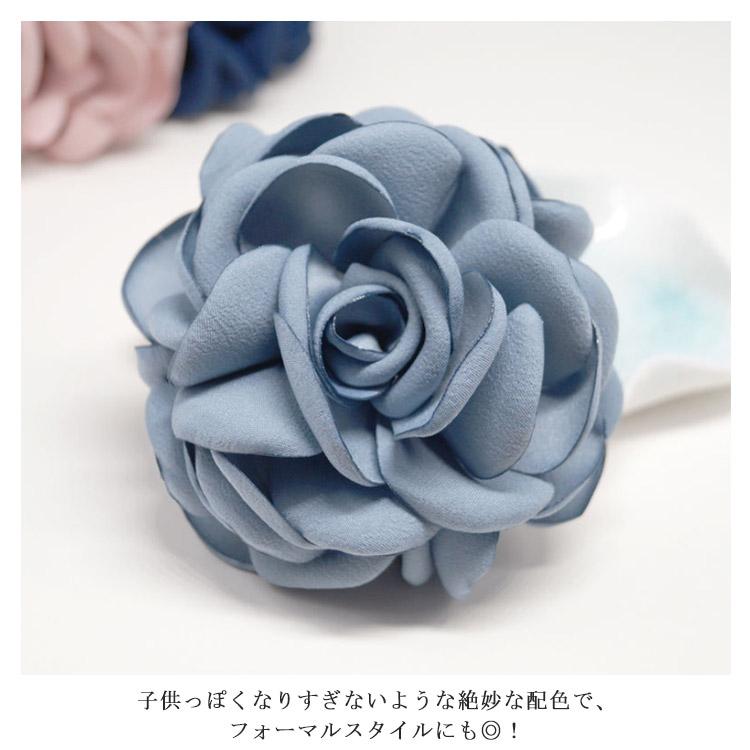 送料無料】花 薔薇 バラ ブローチ コサージュ ふんわり ローズ