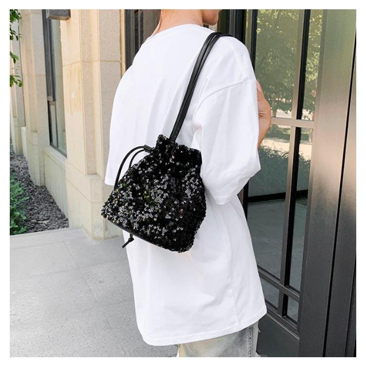 スパンコールバッグ レディース バッグ 斜めがけ トートバッグ