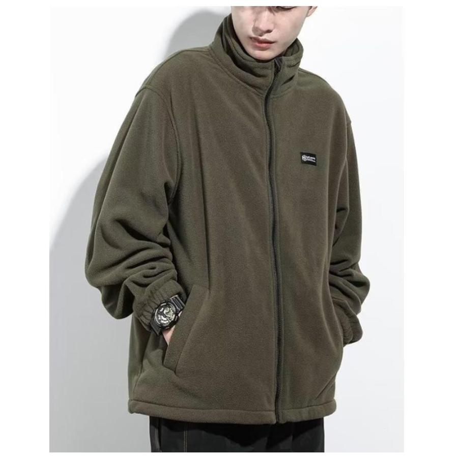 ボアジャケット メンズ ボアブルゾン ボア フリース フリース