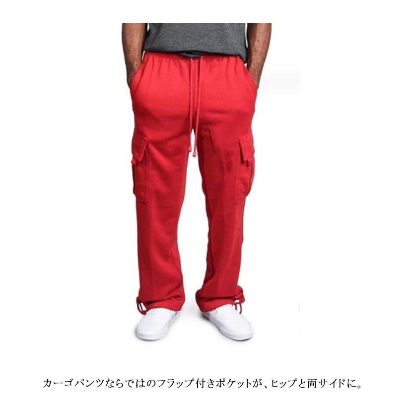 カーゴスエットパンツ メンズ カーゴパンツ スウェットパンツ