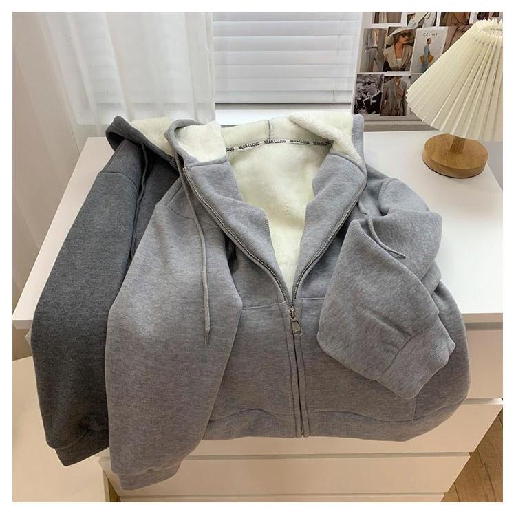 裏ボアジップパーカー ボアパーカー ボア ブルゾン アウター コート