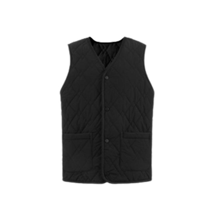 【美品】オーシバル ダウン キルティング インナーベスト 黒 サイズ２ TIME SALE] ORCIVAL オーシバル クルーネック キルティング ライト