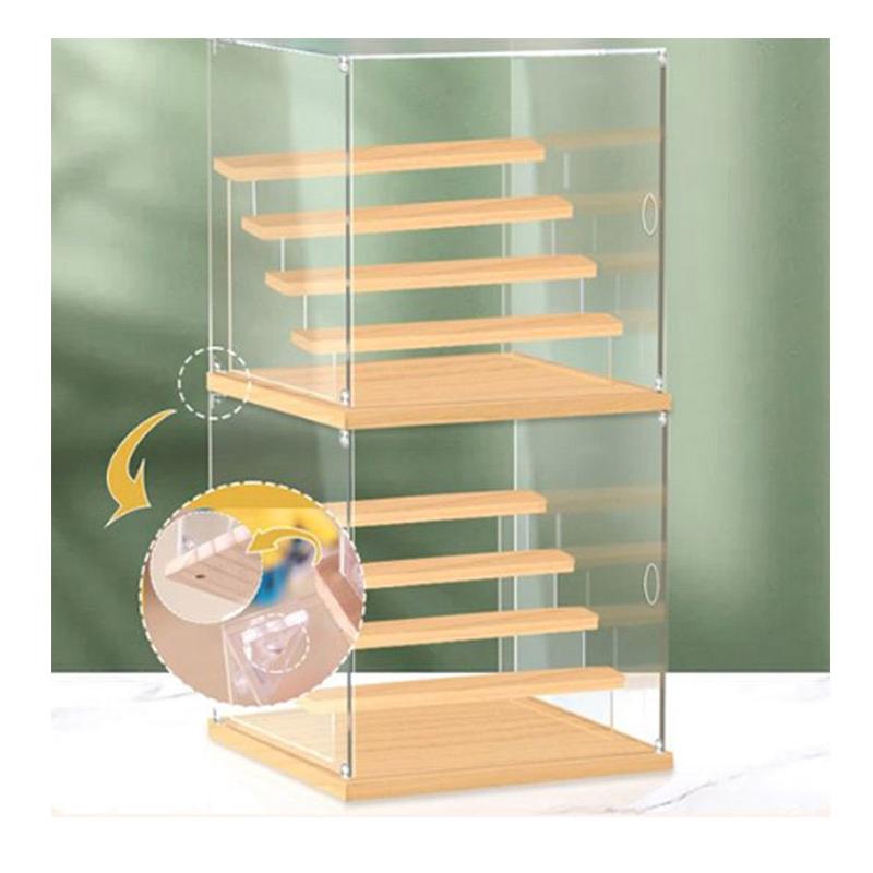 新品未使用　趣味の収納ケース アクリル扉付き アクリルケース コレクションケース おしゃれ 卓上 ディスプレイ