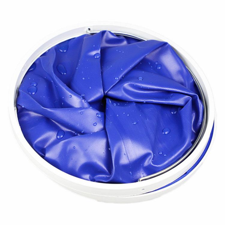 洗車用 バケツ 折りたたみ式 11L アウトドア・キャンプ・お釣り 多機能 ブルー |  | 02