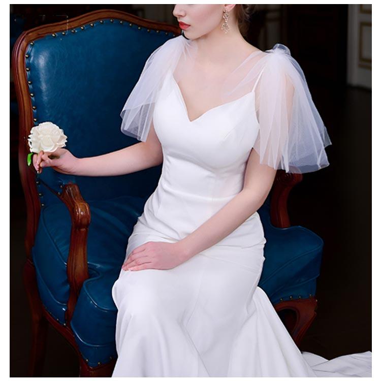 付け袖 ドレス 二の腕 隠し アームカバー アームドレス シアー  