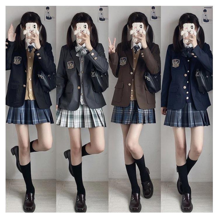女子高生 制服セット 6点セット 女の子 入学式 卒業式 スーツセット