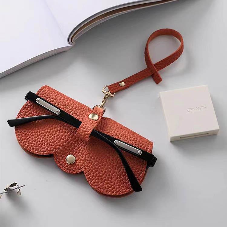 メガネケース ストラップ付 バッグ付ける サングラス 眼鏡ケース