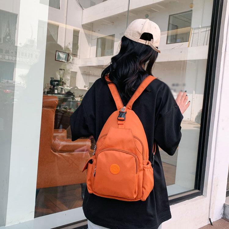 3way ショルダーバックパック レディース 女性 黒 ボディバッグ ストリート ショルダーバッグ バッグ 「3WAY/大容量！」フロントポケット フェイク