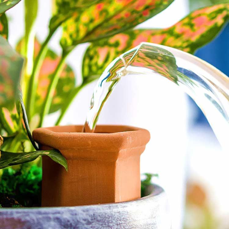 自動水やり器 4本入り 観葉植物 水やり当番 自動給水器 留守中も安心