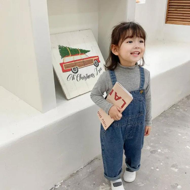 送料無料 キッズ オーバーオール デニム サロペット ベビー服 デニム
