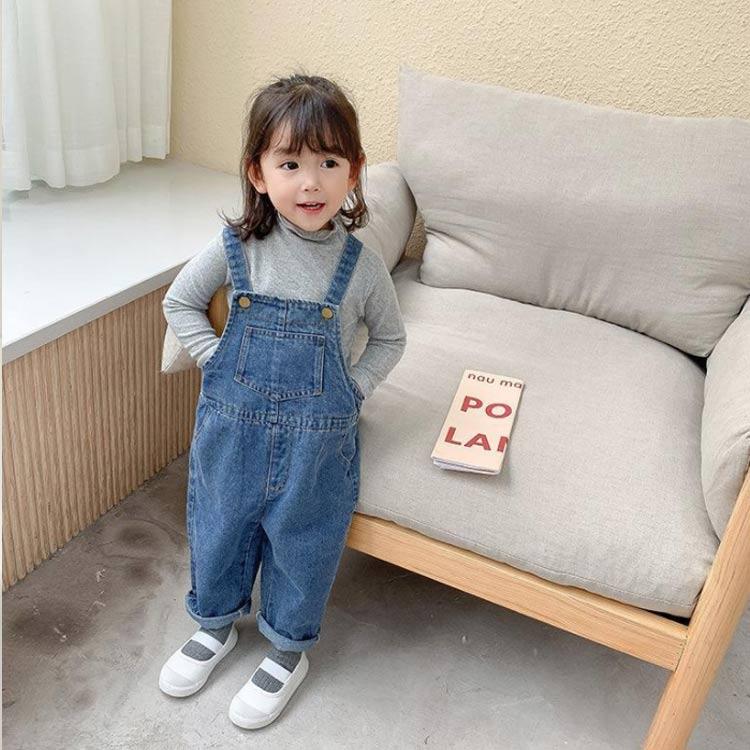 送料無料 キッズ オーバーオール デニム サロペット ベビー服 デニム
