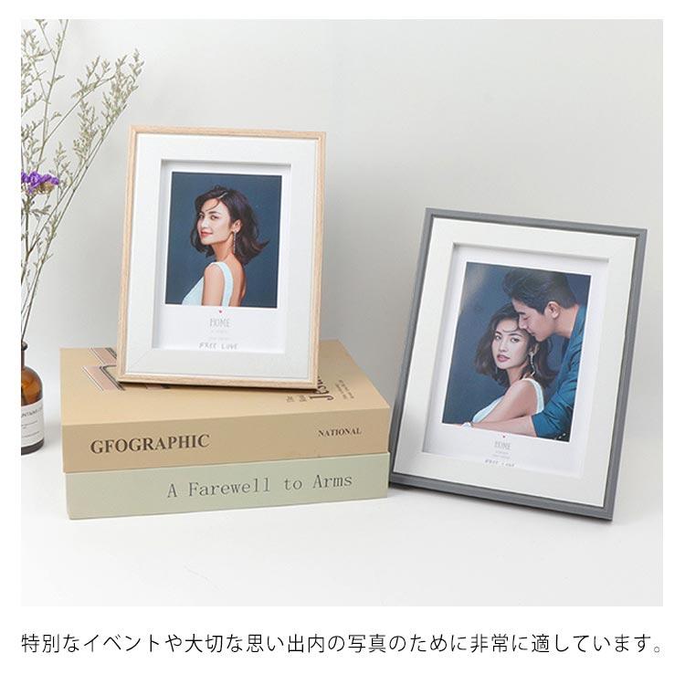 送料無料 フォトフレーム 写真立て 写真フレーム 壁掛け 卓上 木製