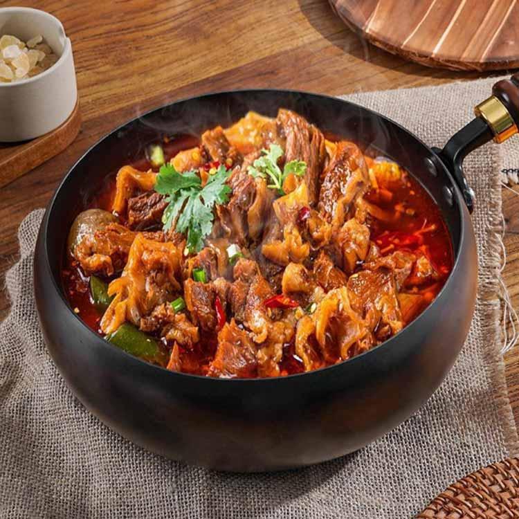 焦げ付かない 28cm 鉄フライパン 9.45インチ鉄製 ガス代節約 伝統鉄鍋