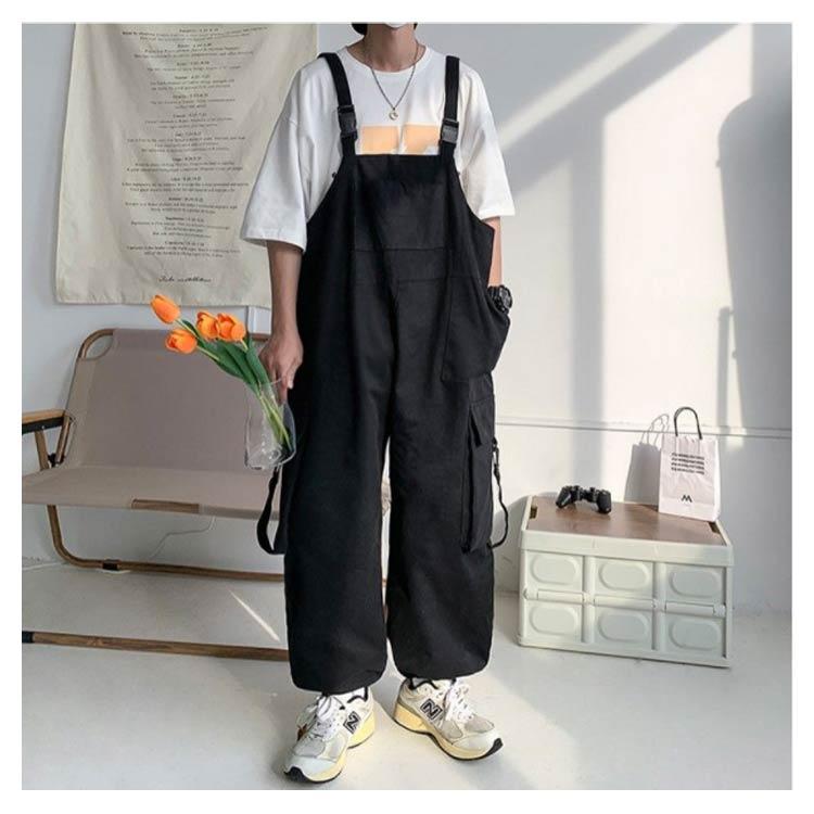 サロペット レディース サルエルパンツ 大きいサイズ ストリート系