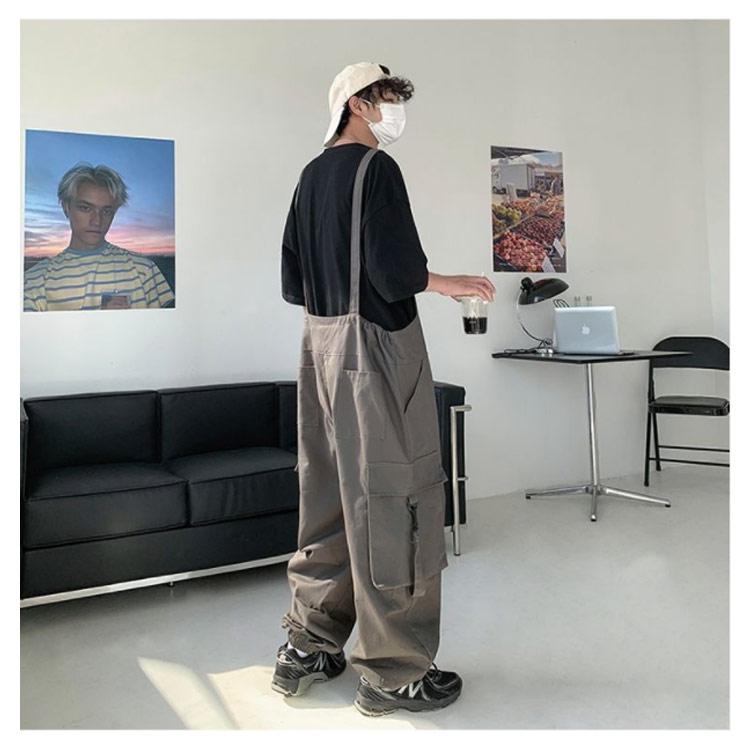 サロペット レディース サルエルパンツ 大きいサイズ ストリート系