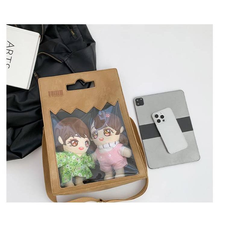 痛バッグ ぬいぐるみポーチ 3way ショルダー・手提げ・斜めがけ 推し活