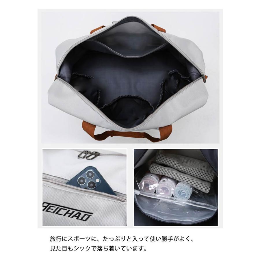 撥水加工 ボストンバッグ シューズ 超軽量 スポーツ 防水 収納 ゴルフ