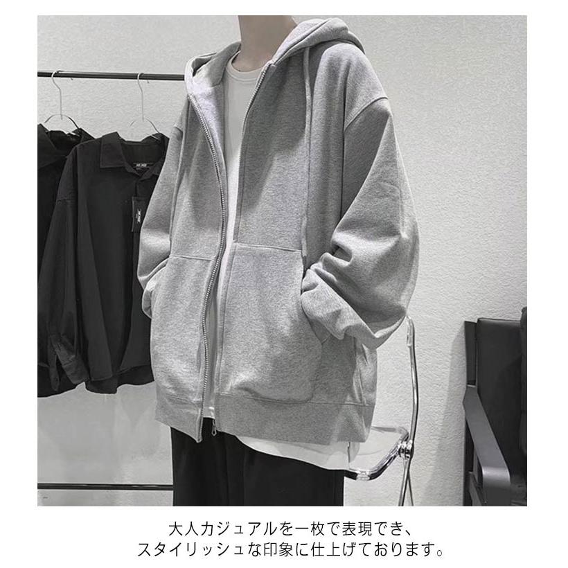 春 パーカー 送料無料 ジップアップパーカー 薄手 ライトアウター