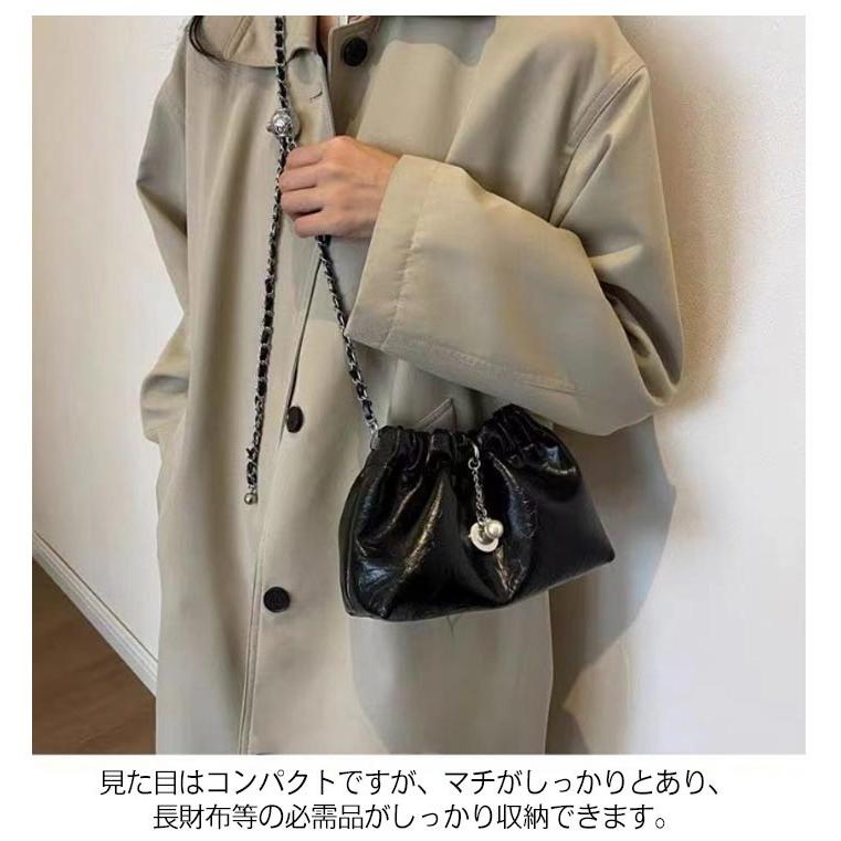 ショルダーバッグ バッグバケツ 肩掛け レディース きれいめ おしゃれ