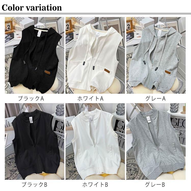 新品 LEONARD SPORT ノースリーブ ベスト フード付き 44 新品 LEONARD SPORT ノースリーブ ベスト フード付き 44