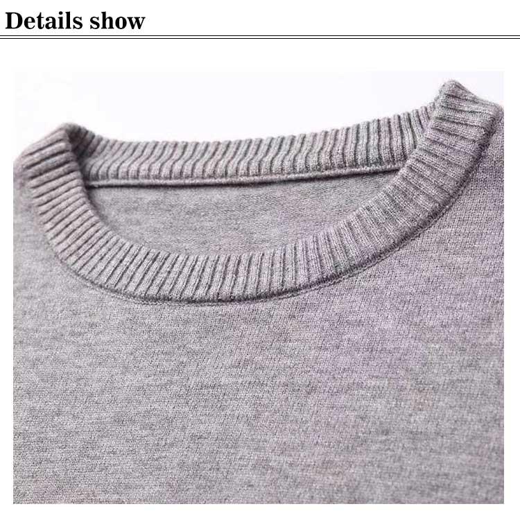 ニット セーター クルーネック ニットセーター メンズ Uネック 丸首
