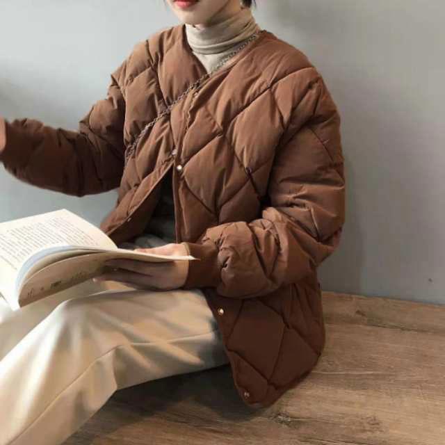 コート ジャケット レディース アウター  中綿 コート 中綿コート ショート丈 冬 キルティング ショートコート 無地 軽量 ジャケット 防寒 大き |  | 02