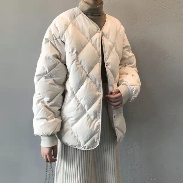 コート ジャケット レディース アウター  中綿 コート 中綿コート ショート丈 冬 キルティング ショートコート 無地 軽量 ジャケット 防寒 大き |  | 03