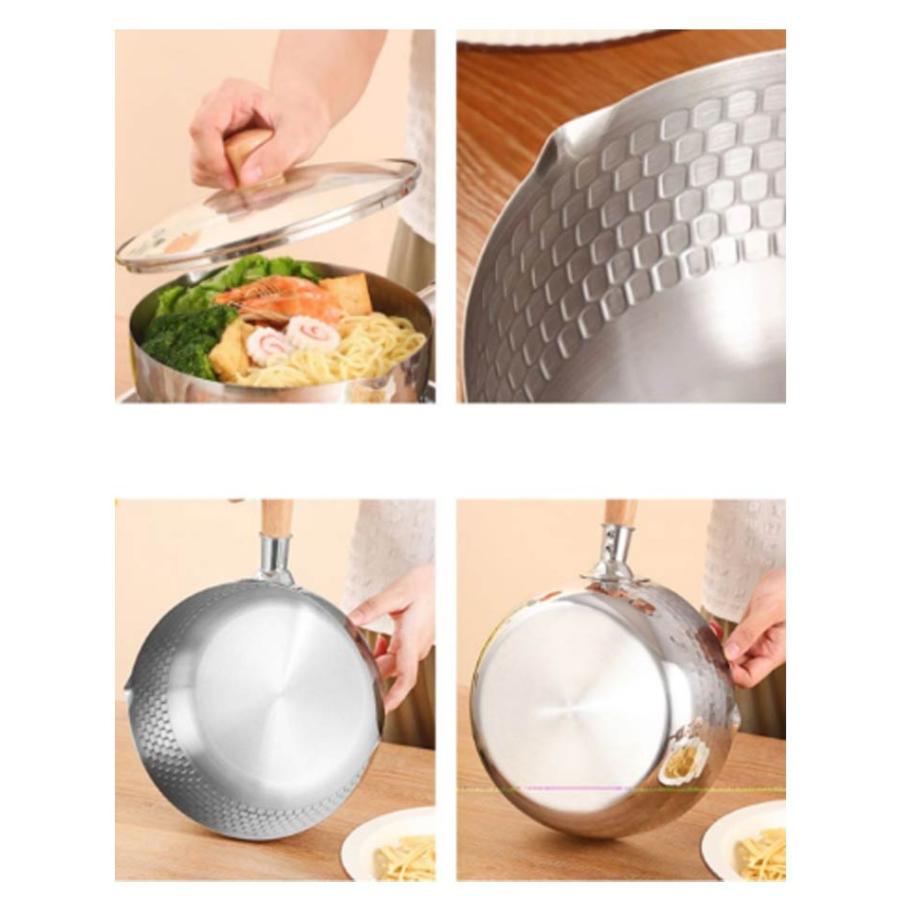 フライパン 片手鍋 蒸し器 ステンレス 鍋 16cm 18cm 20cm 22cm フライパン 片手鍋 蒸し器 ステンレス 鍋 16cm 18cm 20cm 22cm