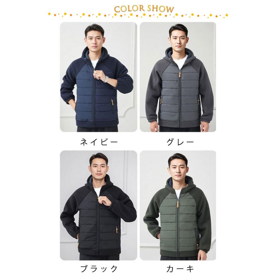 ダウンジャケット 無地 ゴルフウェア 軽い 中綿ジャケット 薄い 冬服