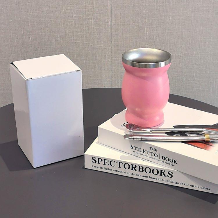 240ml ステンレス ストロー付き 茶器 茶器セット ボンビージャマテ茶