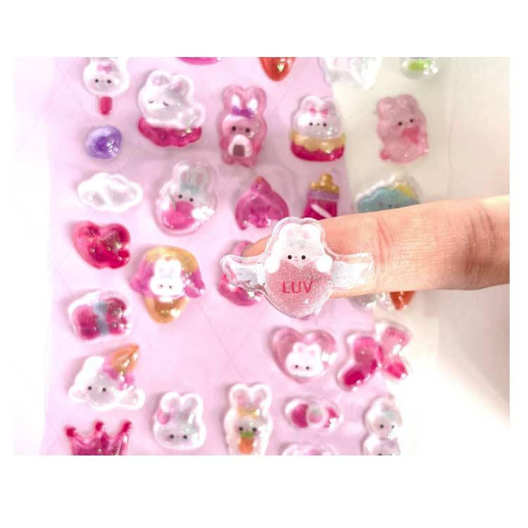 12スターガールズ　平成　レトロ　ボンボンドロップ　キラキラ　キャラクターシール ボンボンドロップシール🩷🩵 Bonbon drop seal collection✩*॰ あの頃