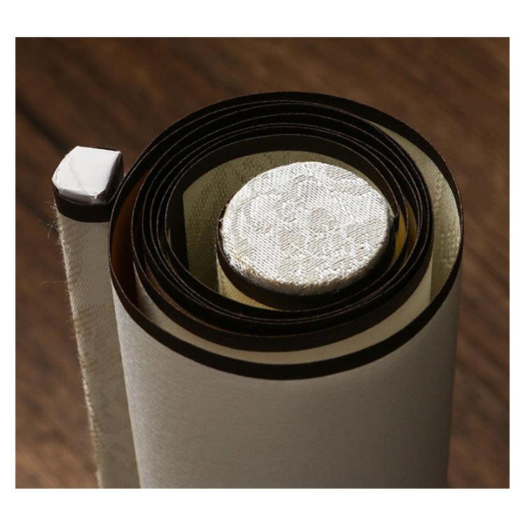 中華画 白紙 2本セット 掛け軸 書道半紙 習字 巻物 かけ軸 画仙紙 無地