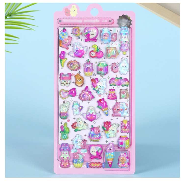 6枚セット シール交換 グッズ ゆめかわ シール シール帳 女の子