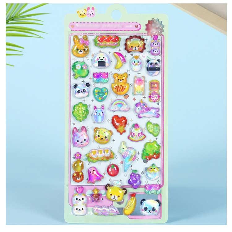 6枚セット シール交換 グッズ ゆめかわ シール シール帳 女の子